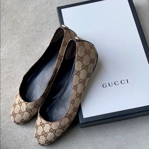 Gucci ballerinas size 38.5